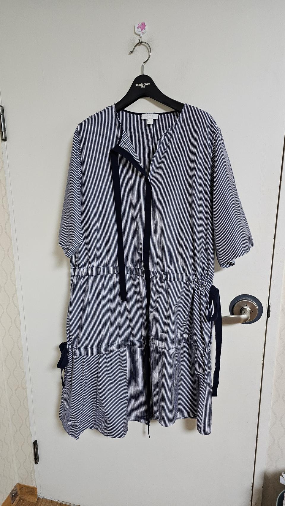 COS스트라이프 언발란스 원피스 @1202