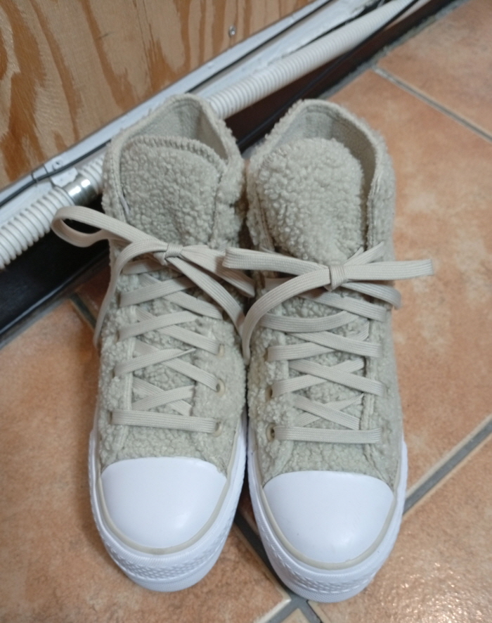 컨버스 척테일러 올스타 리프트 하이 신발