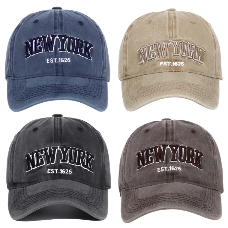 {1+1} 빈티지 워싱 NY 볼캡 캡모자 남녀공용 (무료배송)