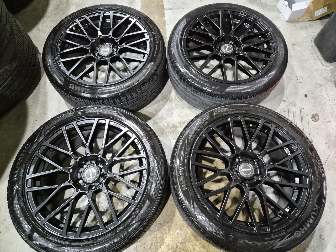 (판매) 스팅어,쏘나타,k5 18인치 휠타이어 판매합니다