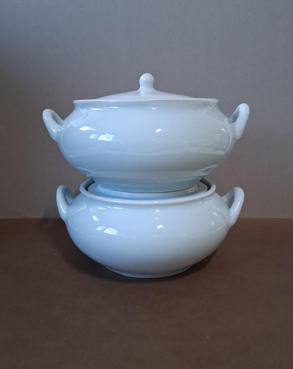 고천 도자기 백자 그릇 2개