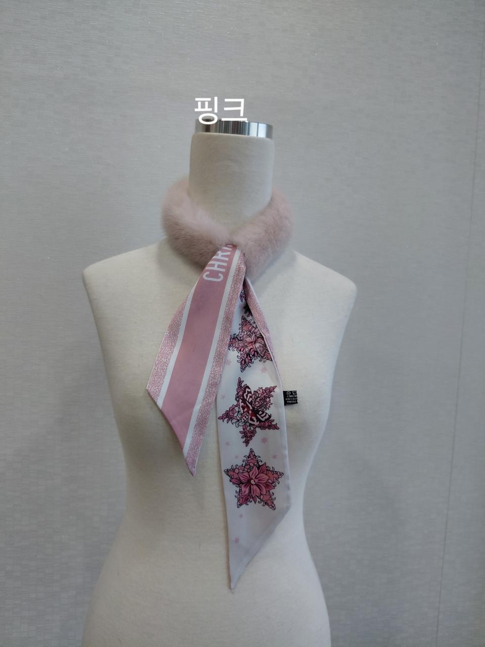 천연 밍크 스카프 목도리