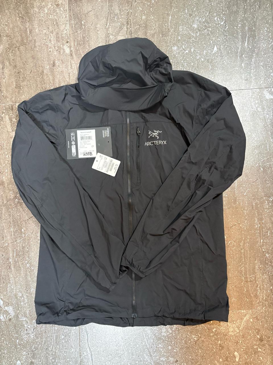 아크테릭스 스쿼미시 후디 블랙 M