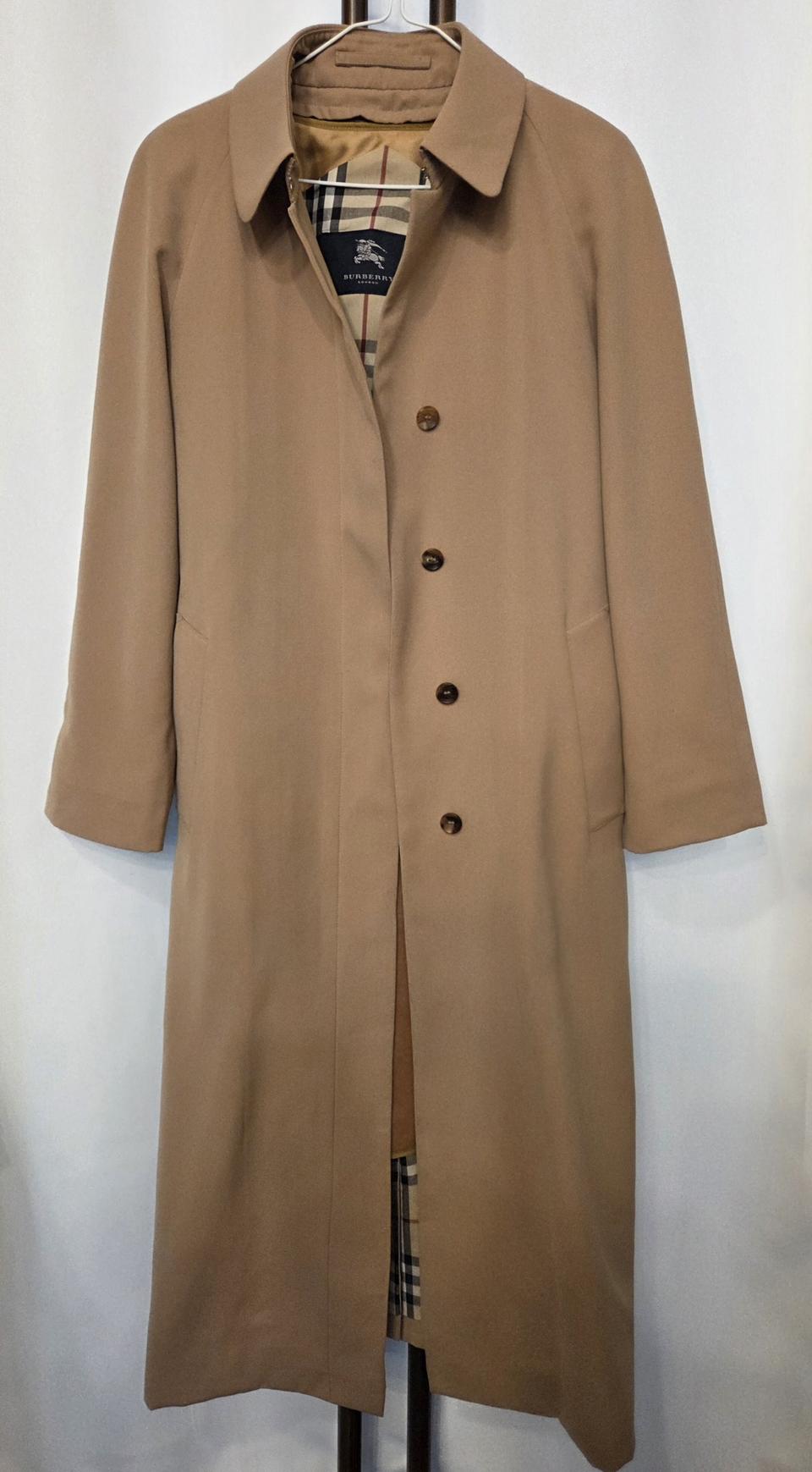 정품)버버리 롱 트렌치코트 77
