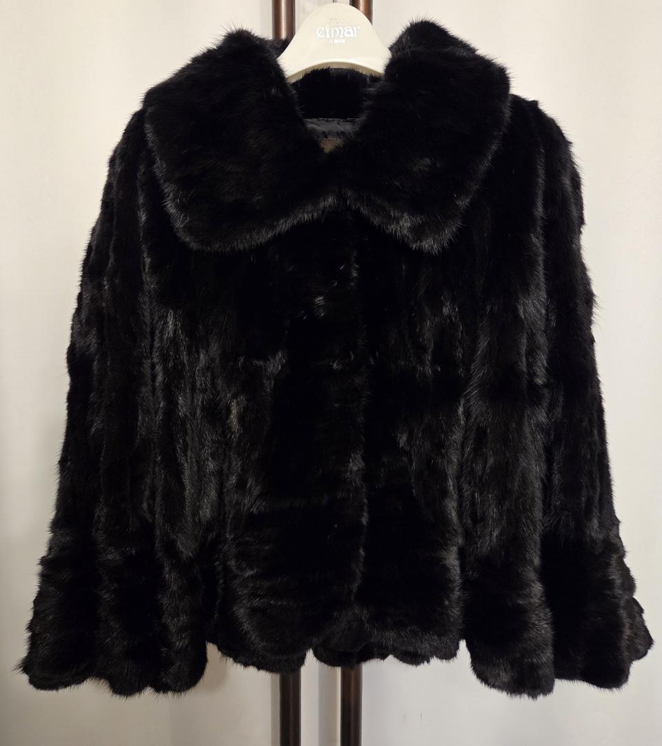 정품)씨씨클럽 스트랩 밍크자켓