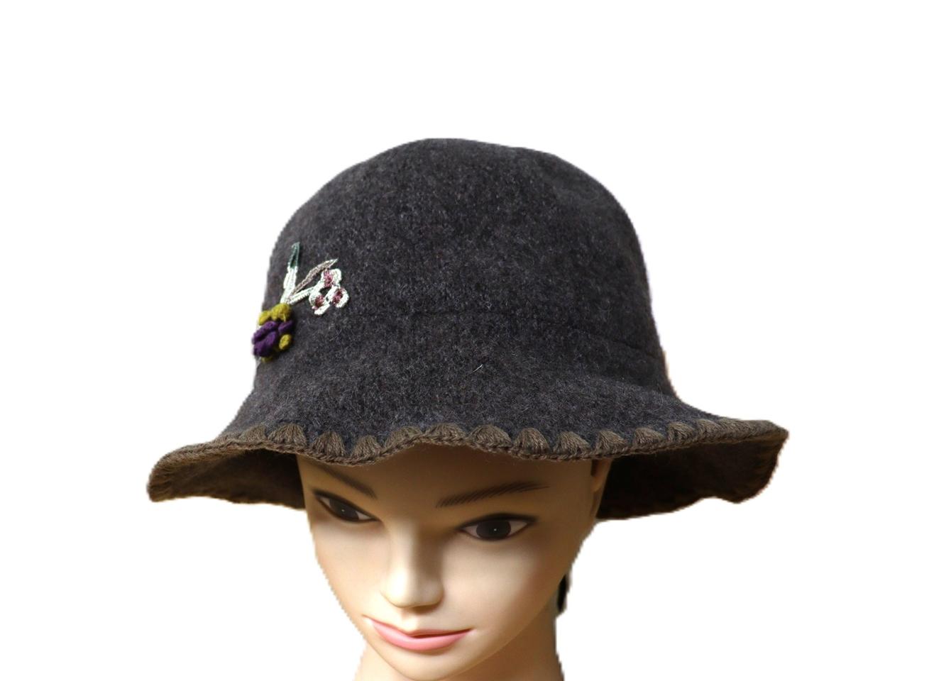 R36 여성모자/겨울모자/버킷햇/여성56-58/울80%  