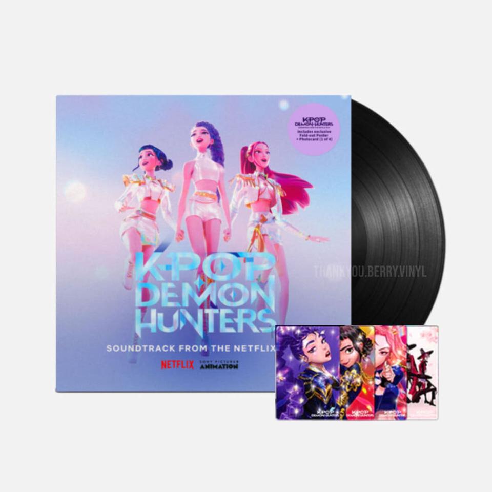 (새상품) 케이팝 데몬헌터스 LP (포스터/포토카드 동봉)
