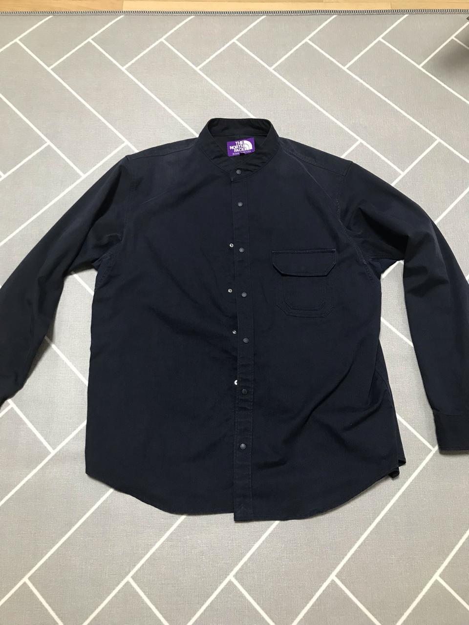 노스페이스 퍼플라벨 버튼셔츠