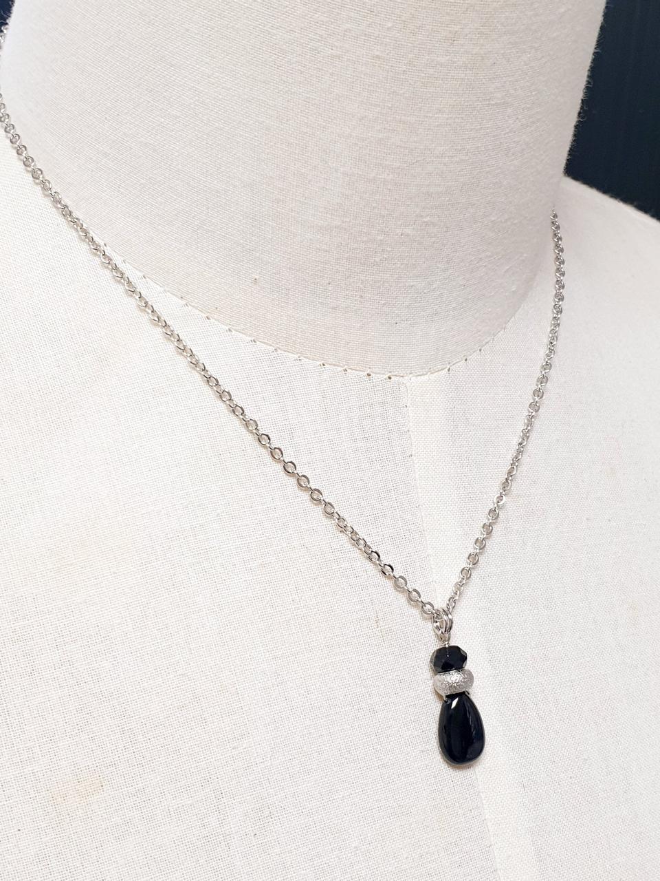 블랙오닉스 목걸이