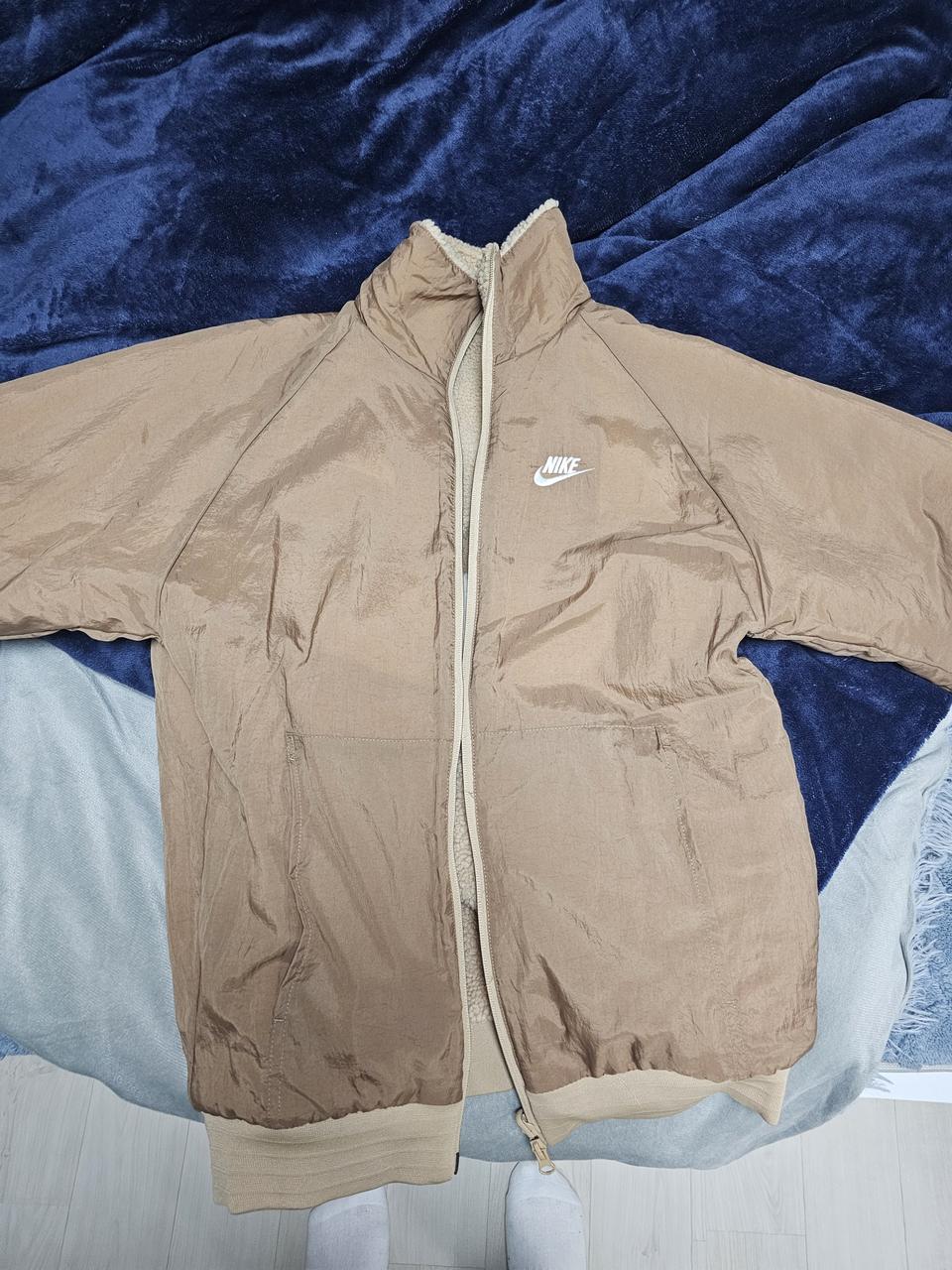 나이키 빅스우시 양털 후리스 자켓