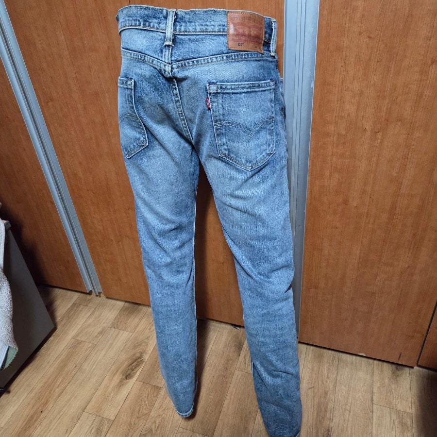 리바이스502셀비지청바지34입니다두툼가을겨울