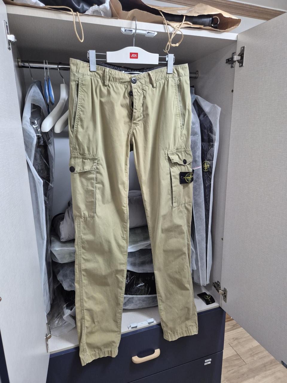 정품 스톤아일랜드 카고바지 32