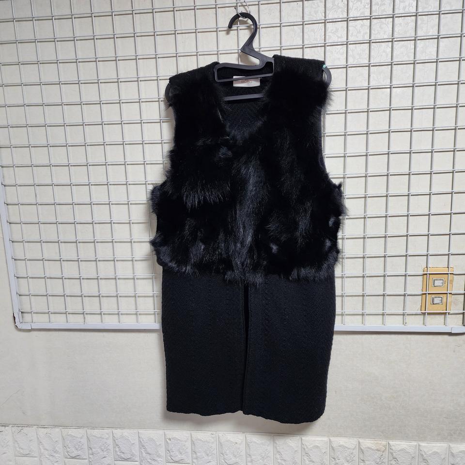 (상태굿)BCBG(모/여우털)롱베스트(여95)