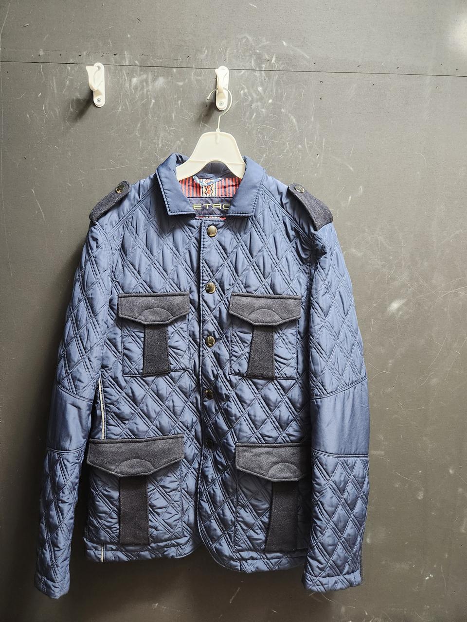 에트로 남성 퀼팅 자켓