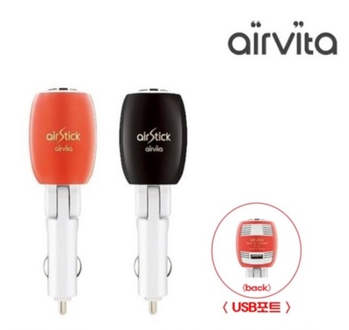 (에어비타) ACV-12 UBS 에어스틱 차량용 공기청정기 차박이나 텐트