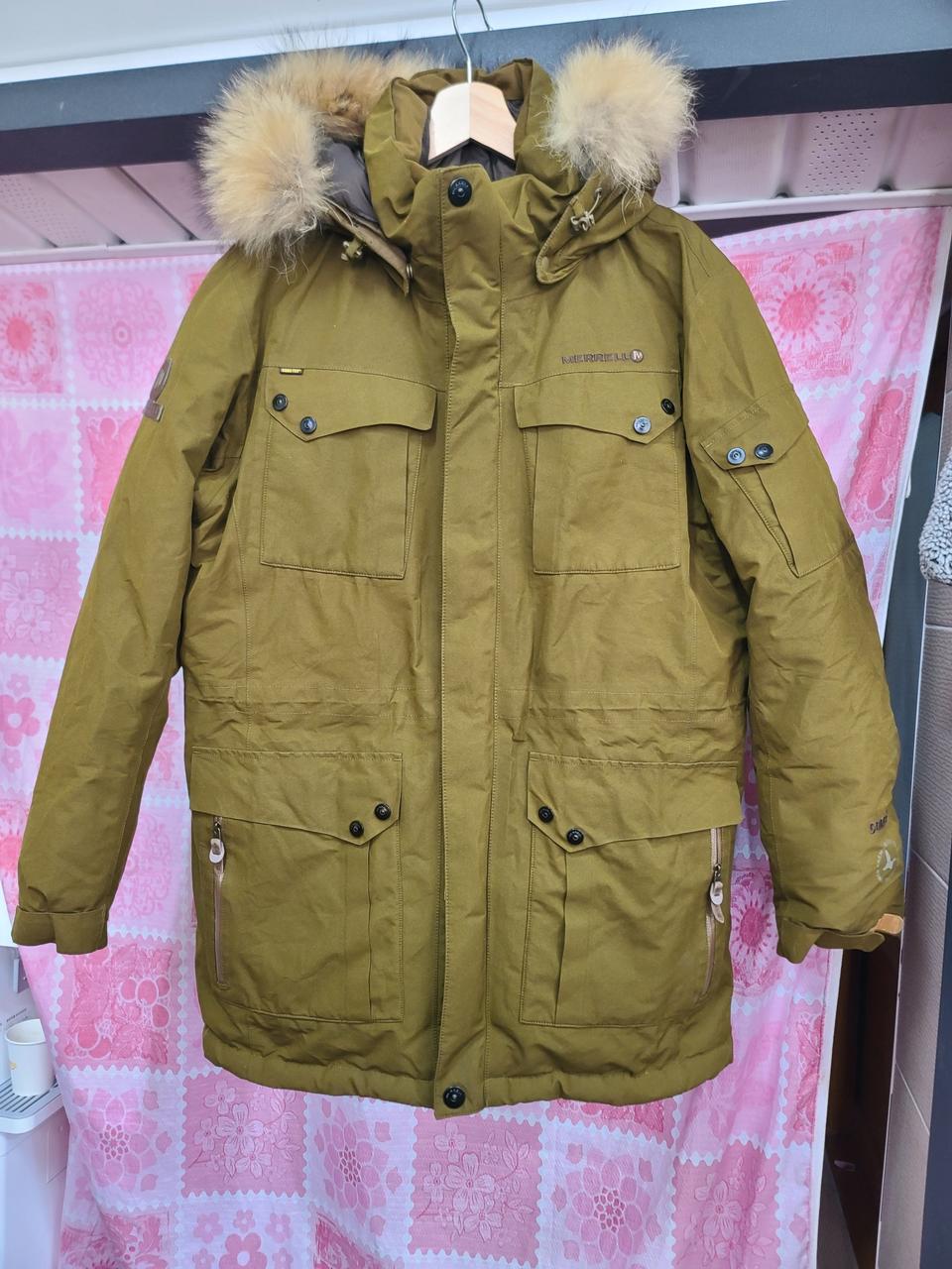 머렐 고어텍스 구스패딩100