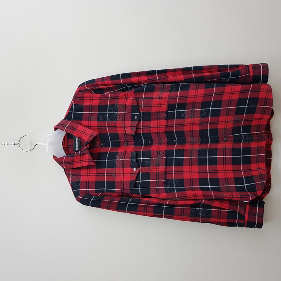 쟈딕앤볼테르 타단체크 셔츠 xs사이즈