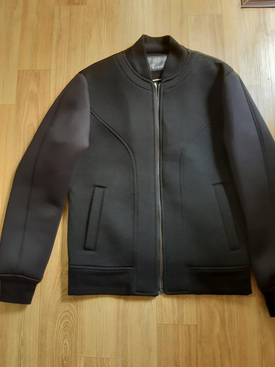 앤드지 모혼방 블루종 자켓 점퍼 매장정품