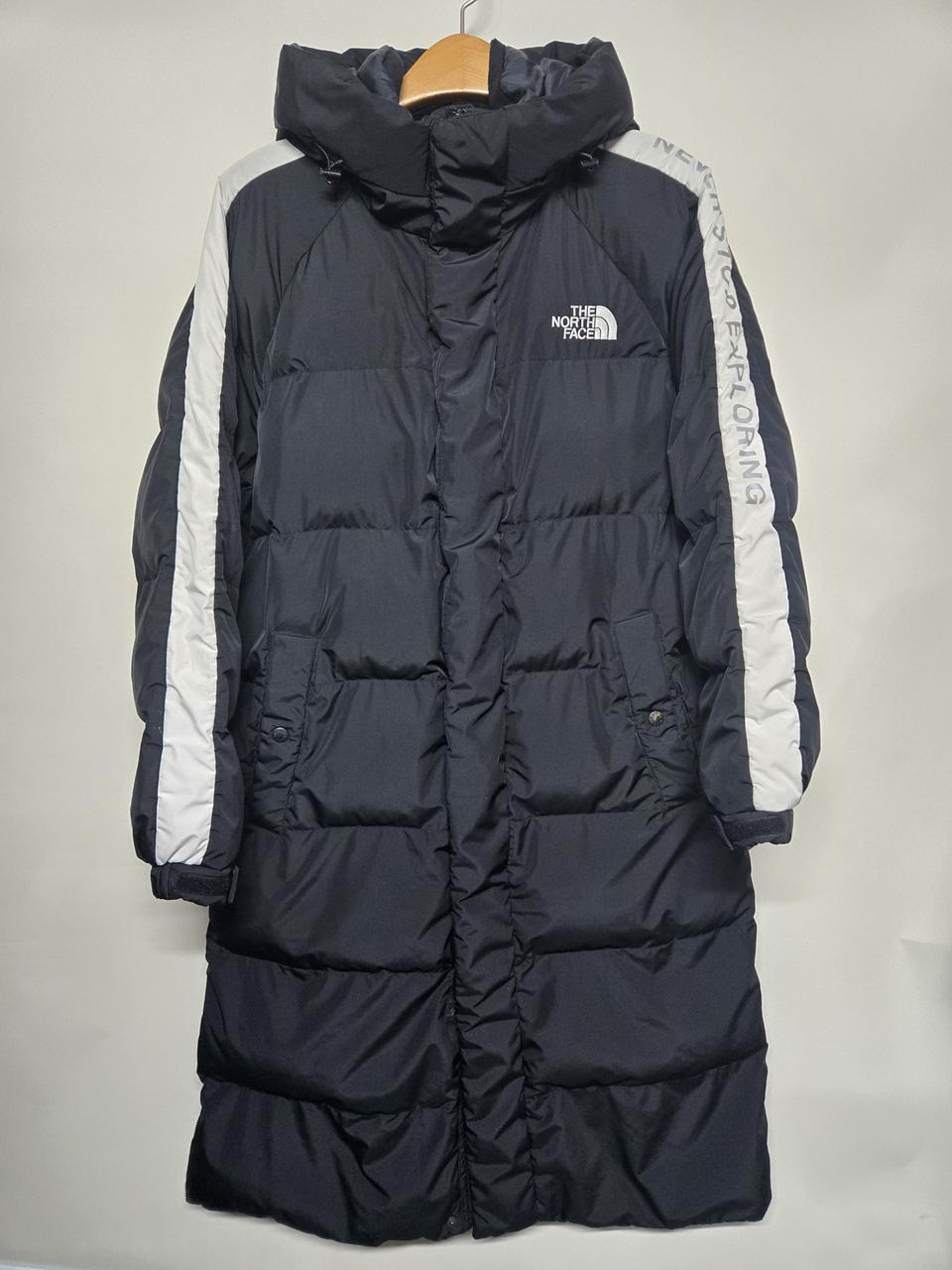 노스페이스 롱패딩 블랙 남성용 100
