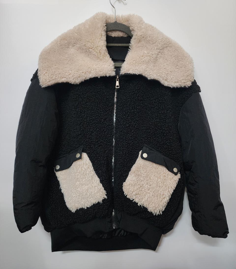 보세 뽀그리 패딩 FREE  오버핏