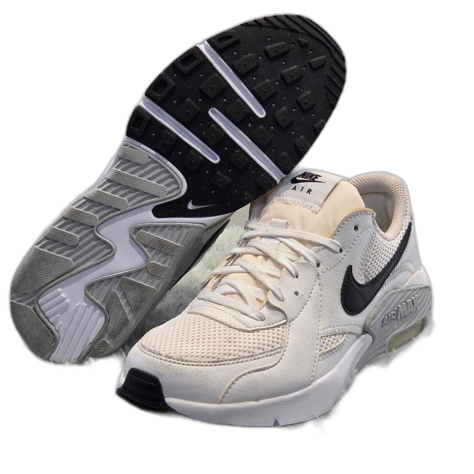 8q-25:나이키 에어맥스 CD5432-101화이트블랙(24cm)-A급