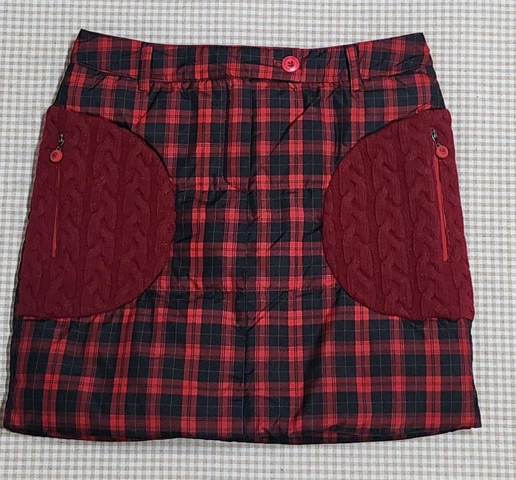 엠유스포츠 MU 여성골프패딩치마 28인치