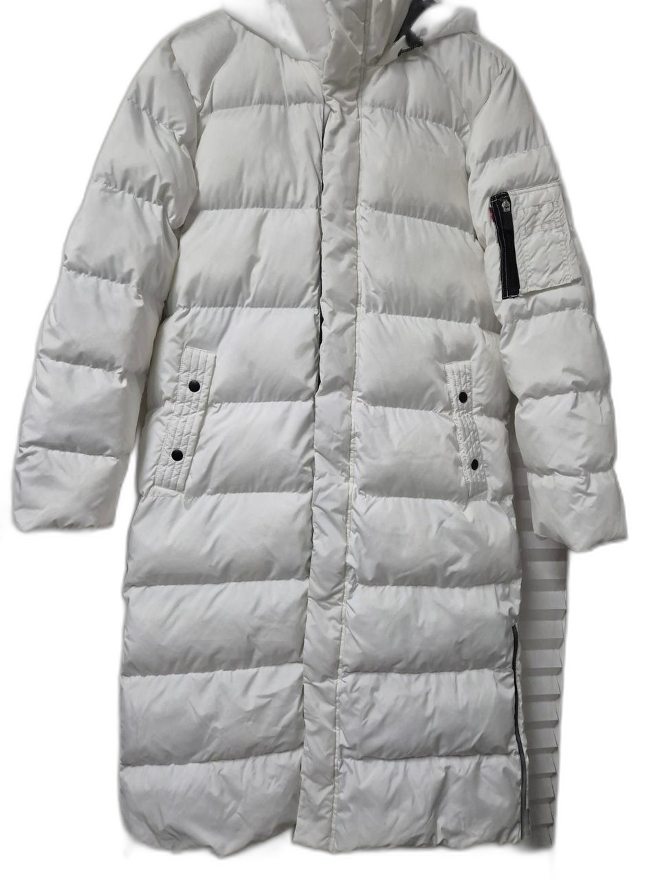 리바이스 화이트 롱패딩