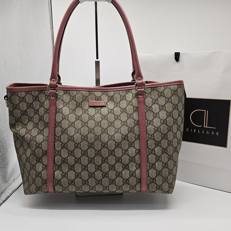 정품 구찌 PVC 쇼퍼백