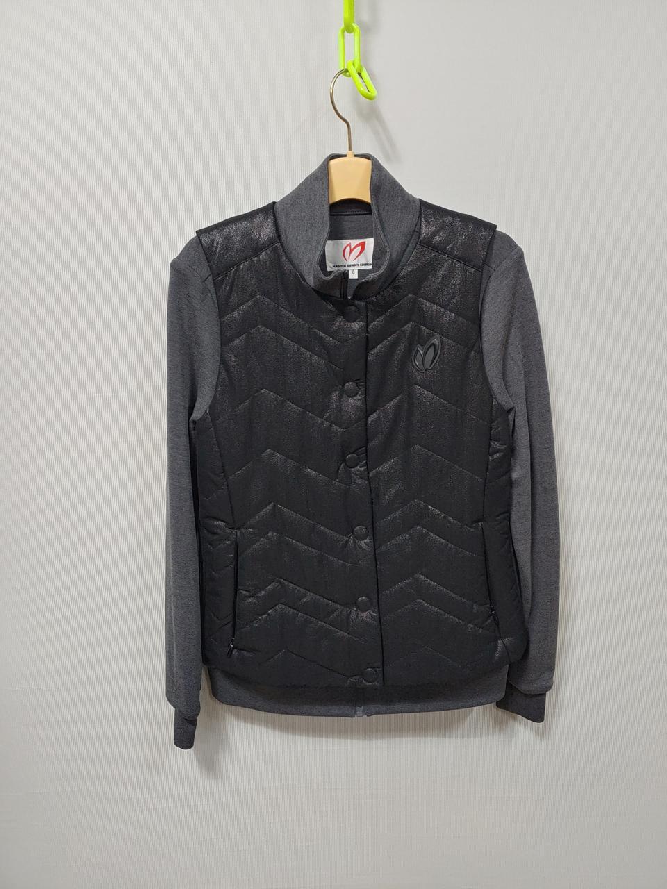 마스터바니 에디션 니트 패딩 조끼 블랙 여성0