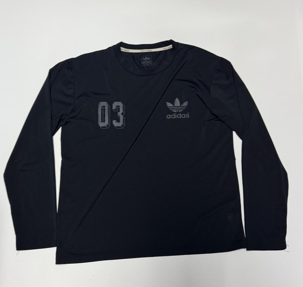 아디다스 러닝 커스텀 리메이크 기능성 긴팔 티셔츠 L