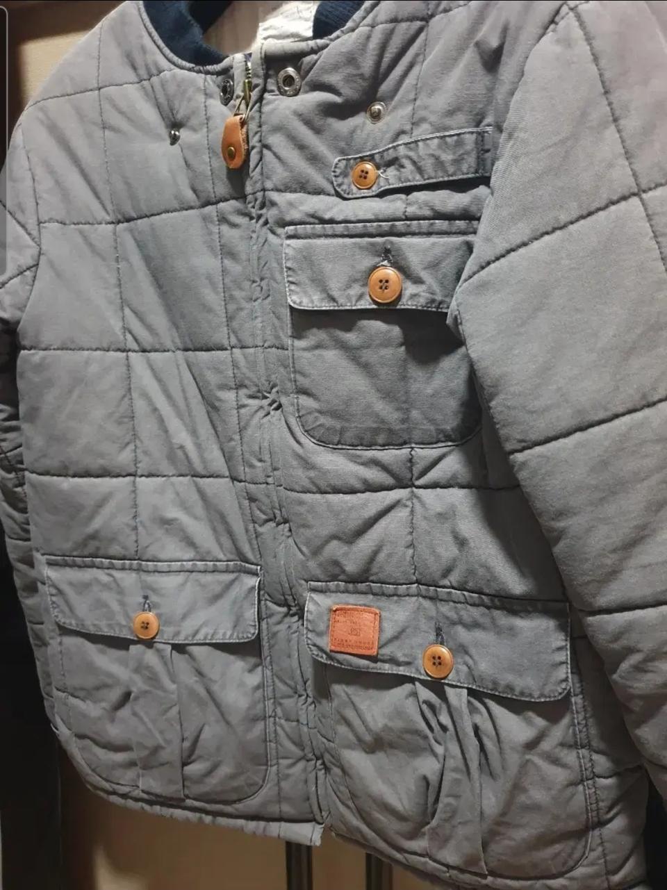 퀼팅 워싱 코튼 자켓 TIGER HOUSE [M].