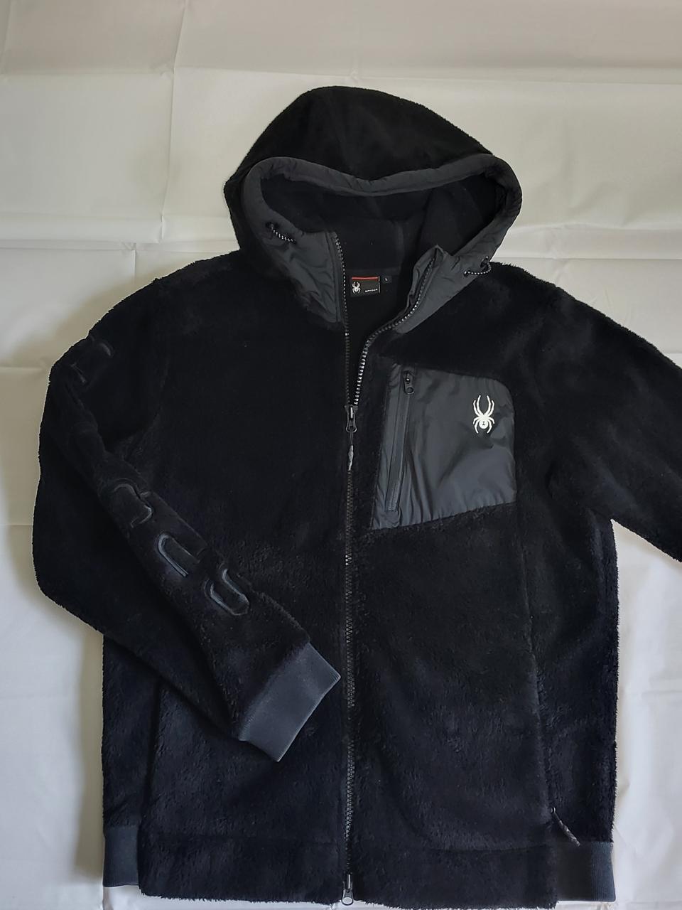 스파이더 후리스 자켓 남100.가슴단면58