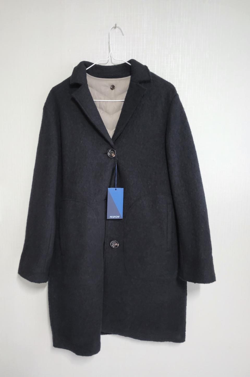 새상품)PESPOW Coat&경량조끼포함.거의여100