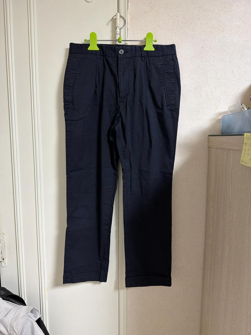 남자 앤드지 면바지M