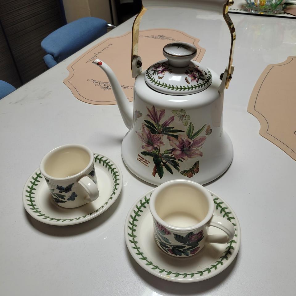 포트메리온포트메리온 티포트 찻잔 세트