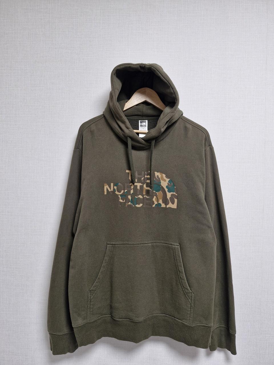 노스페이스 기모 후드티 105
