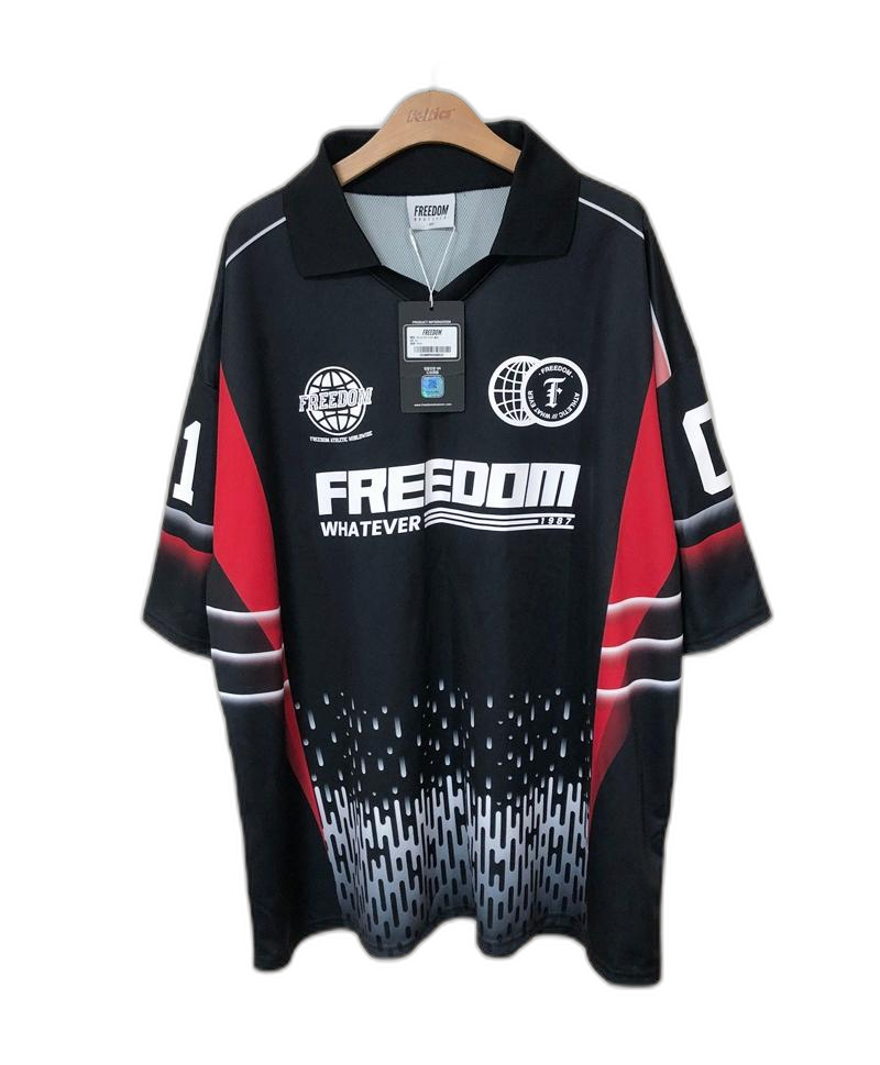 프리덤(FREEDOM) 레이싱 피케티셔츠(블랙) 3XL
