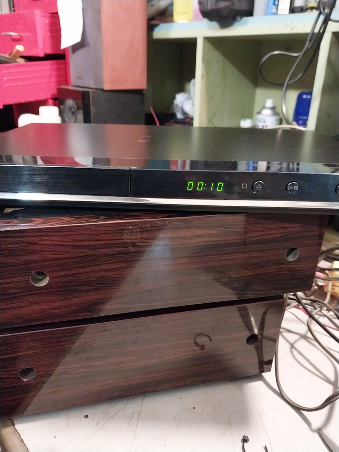 삼성 DVD 플레이어 D530/리모컨 유 및 주의사항