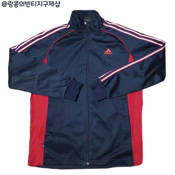 아디다스 빈티지 삼선 져지 자켓