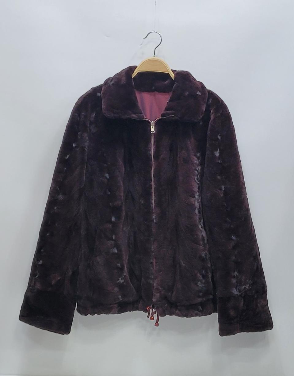 실크로드 천연 밍크 리버서블 자켓 / 여 91-104-165