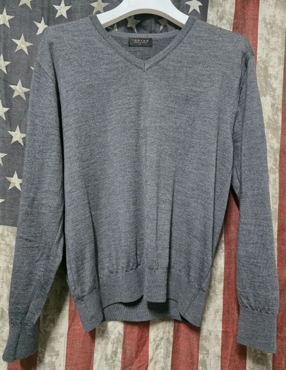 인디안 울100%(캐시미어 혼방)니트 100사이즈.택포