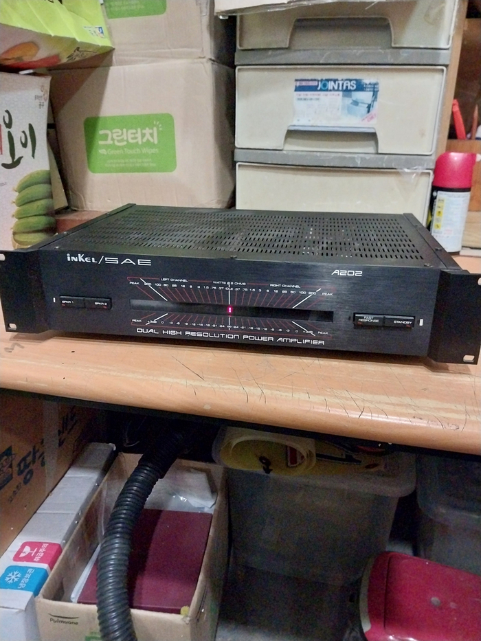 민트급 인켈 SAE A202 파워 앰프/주의 사항