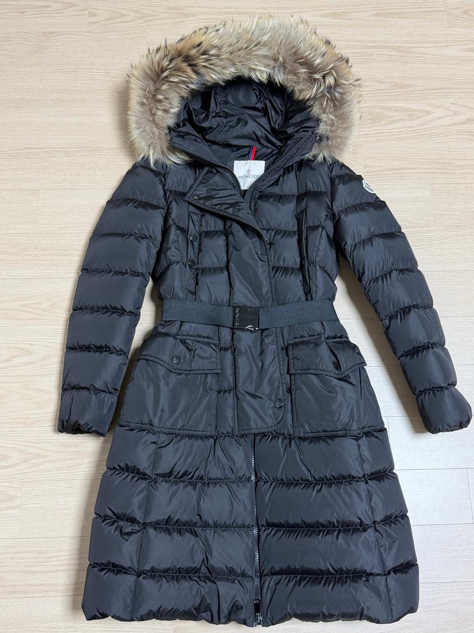 정품) 몽클레어 클로에 0사이즈 블랙