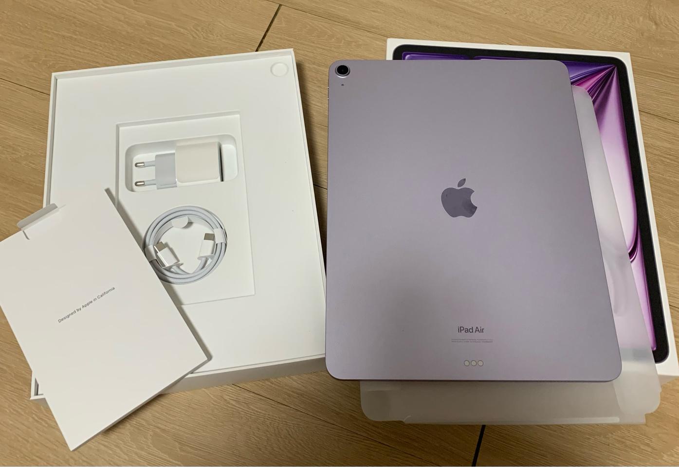 아이패드에어 13인치 M2 128기가 wifi 풀박스 S급