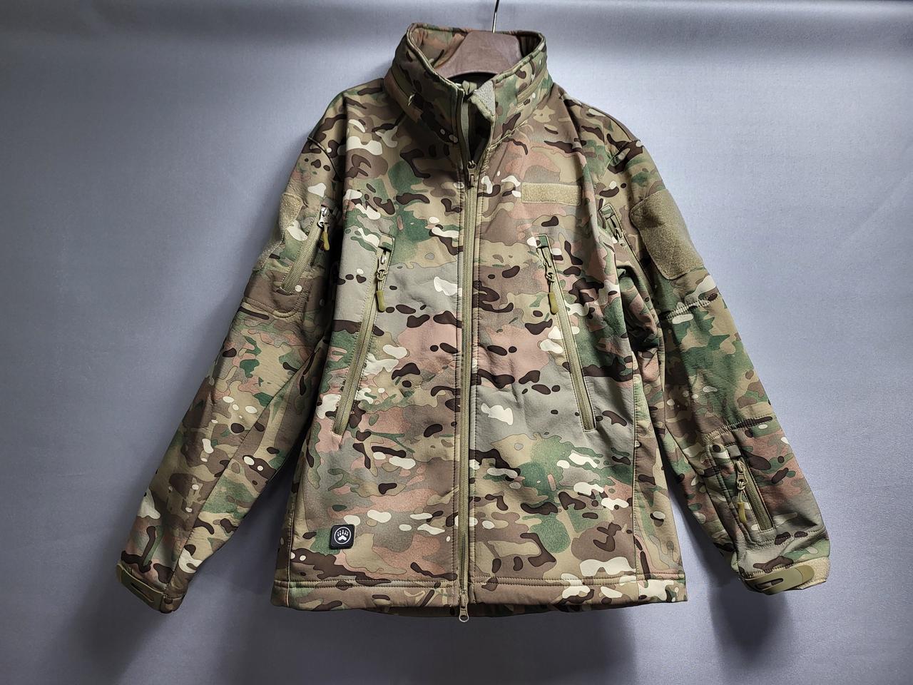  90~95, 멀티카모 택티컬 샤크스킨 자켓