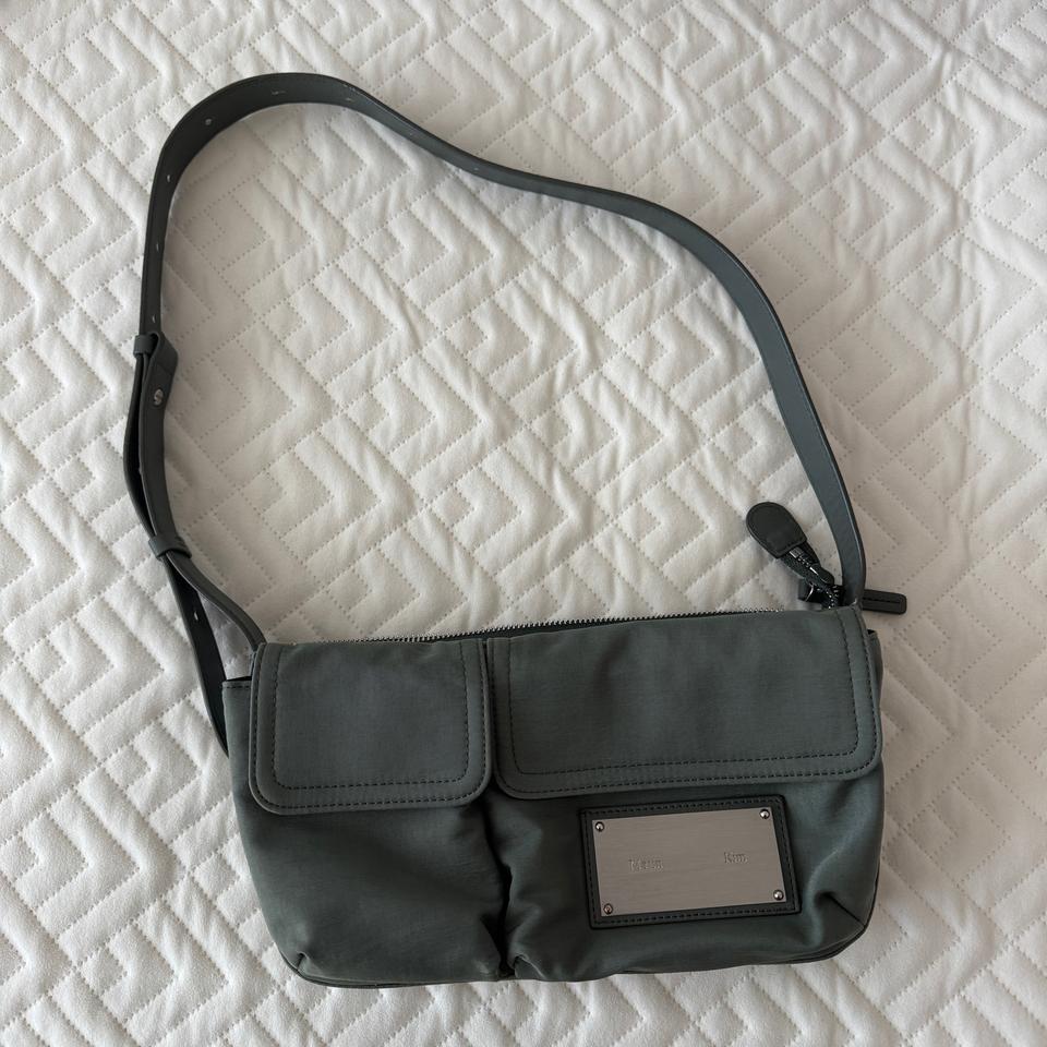 마뗑킴 Matin Kim 패브릭 런던 숄더 크로스백 카키