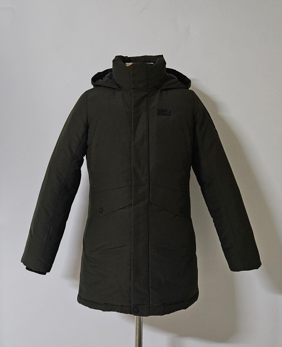 55)K2 구스다운 카키색상 거위털패딩