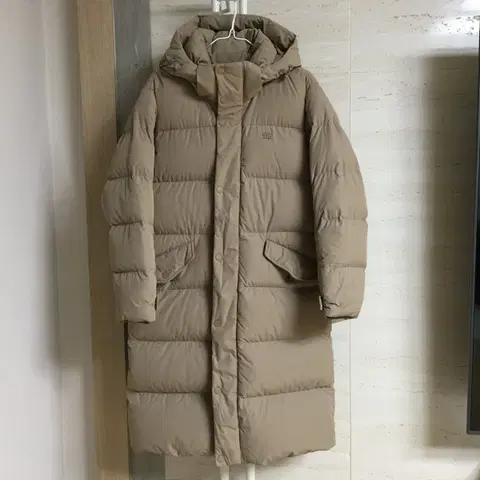 코오롱 22fw 여성 구스 롱패딩 95