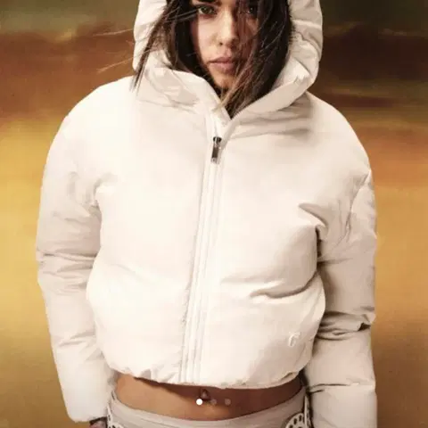 (새상품) 글로니 23fw바우더리스 다운 푸퍼 패딩 free