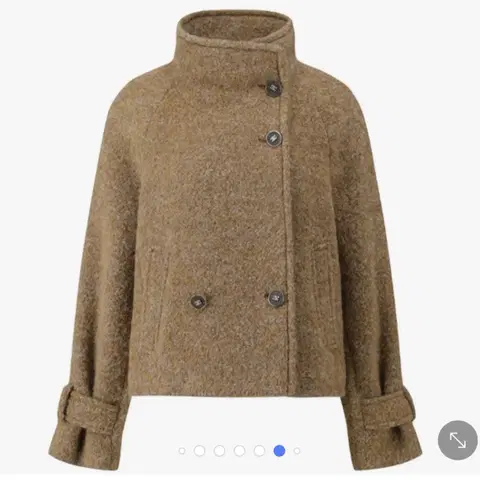 DEWL 듀엘 23fw 알파카 모헤어 부클 코트 55